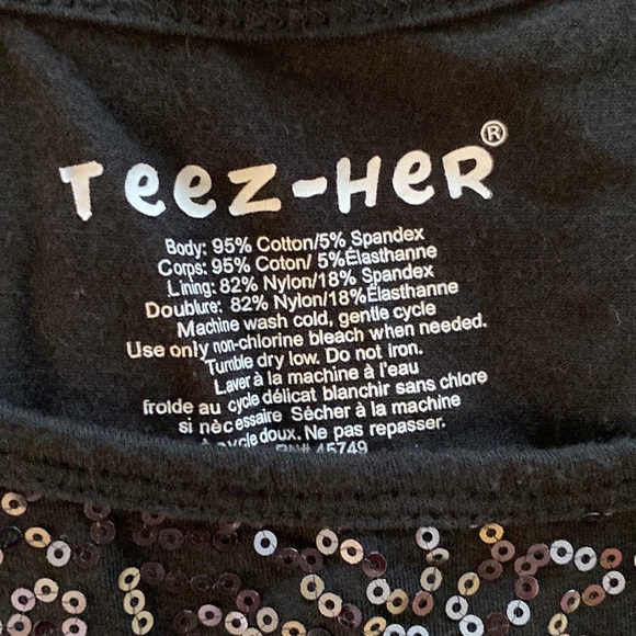 TEEZ-HER sequins top - Picture 3 of 9